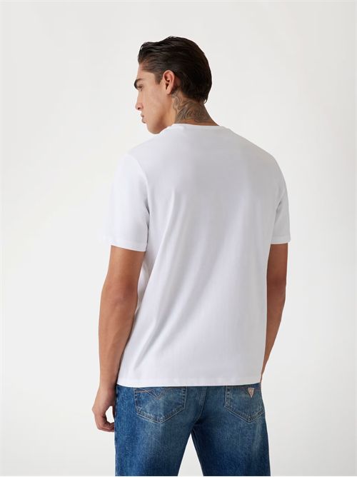 T-shirt logo piccolo triangolo GUESS | M4YI0AKCCM1/G011